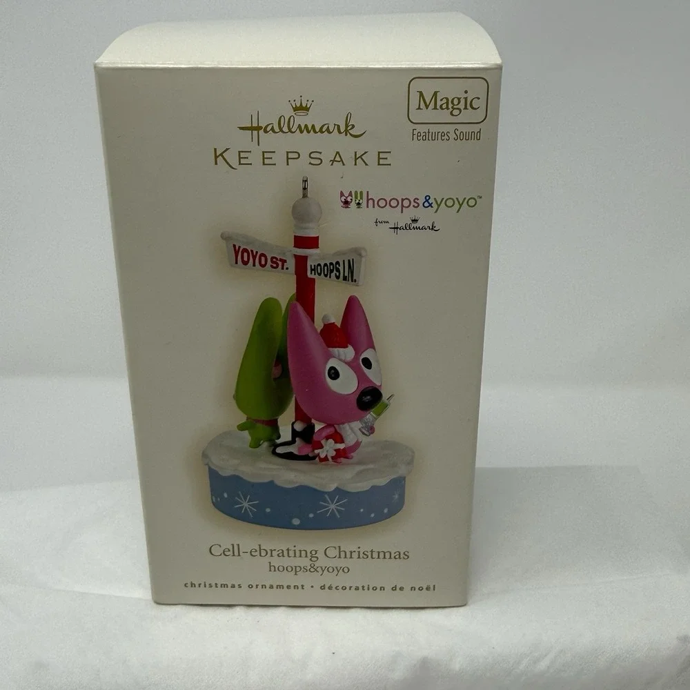 Hallmark Keepsake Ornament Hoops & Yoyo - Celebrating Christmas NIB 2009